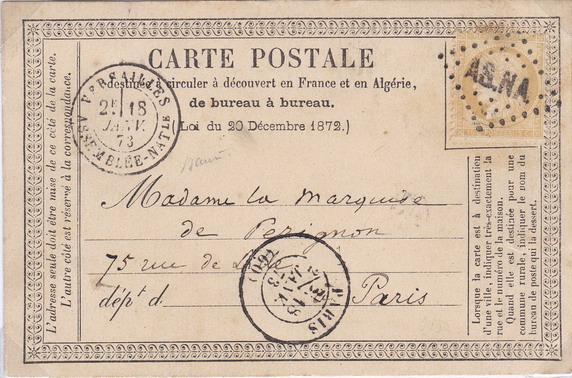18 janvier 1873